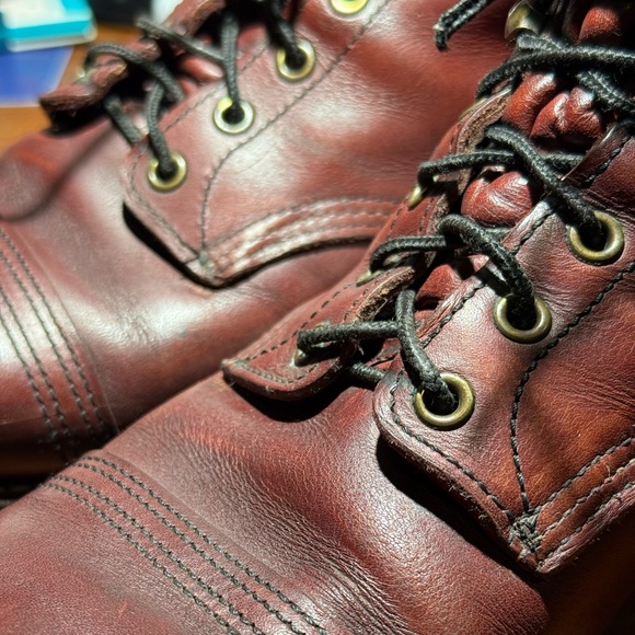 Red wing Iron Ranger boots, ox blood size 11. ￼Good condition! - Picture 5 of 14